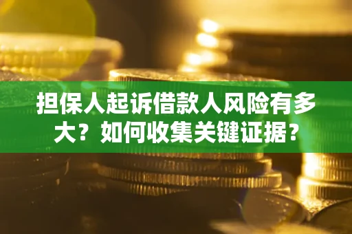 北京担保人起诉借款人风险有多大？如何收集关键证据？