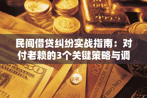 北京民间借贷纠纷实战指南：对付老赖的3个关键策略与调解盲区解析