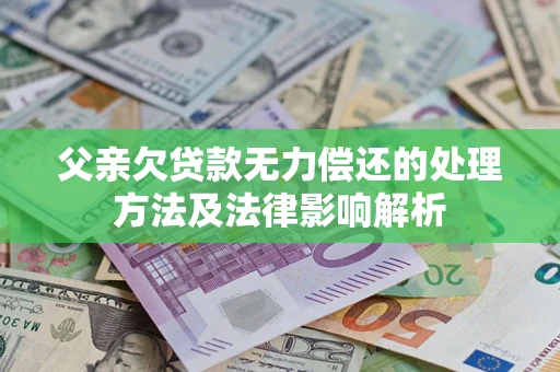 北京父亲欠贷款无力偿还的处理方法及法律影响解析