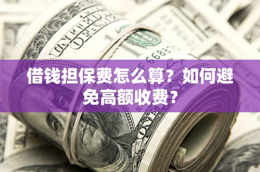 北京借钱担保费怎么算？如何避免高额收费？